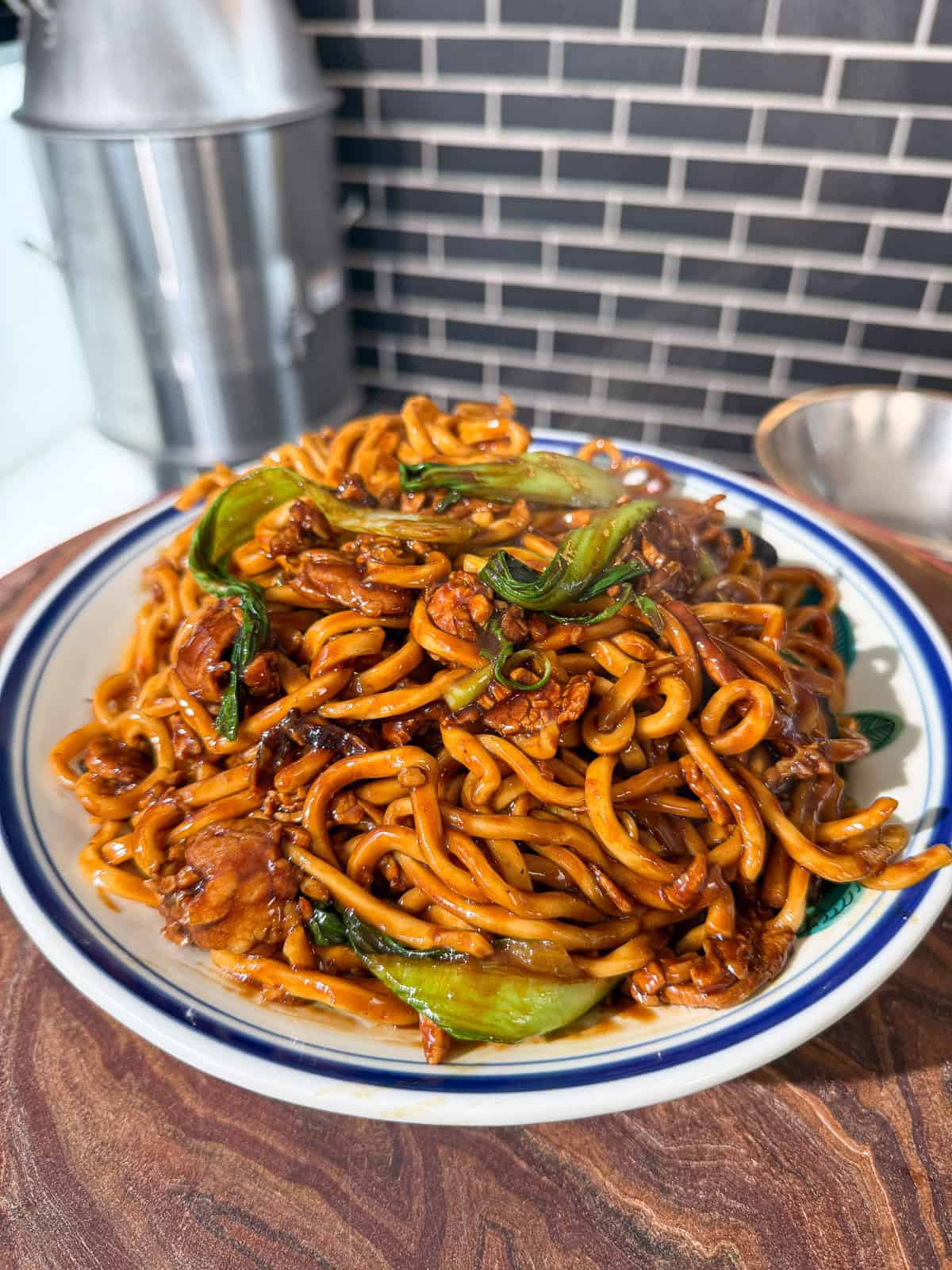Chinese pork noodle dish