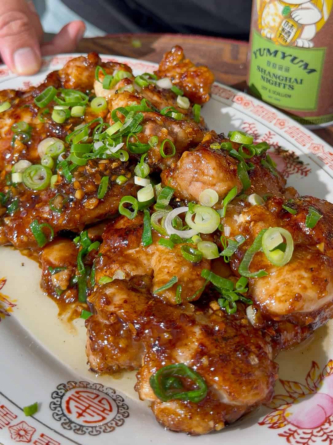 soy scallion chicken