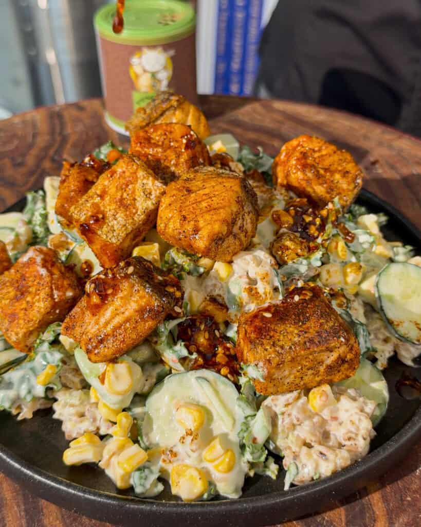 spicy salmon crispy rice