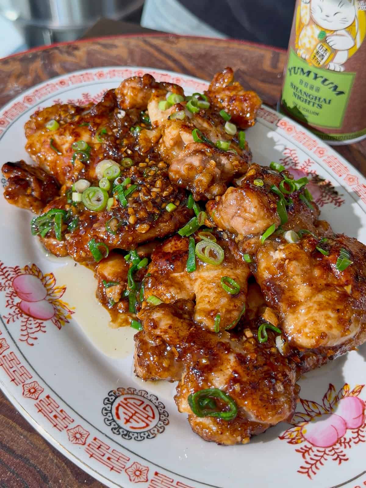 scallion chicken stir fry