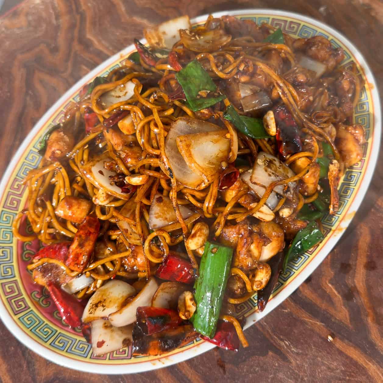 Kung Pao noodles